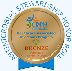 California Department of Public Health: Antimicrobial Stewardship Honor Roll