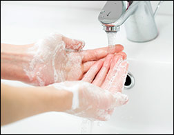 hand washing