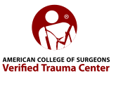 American College of Surgeons Verified Trauma Center award logo